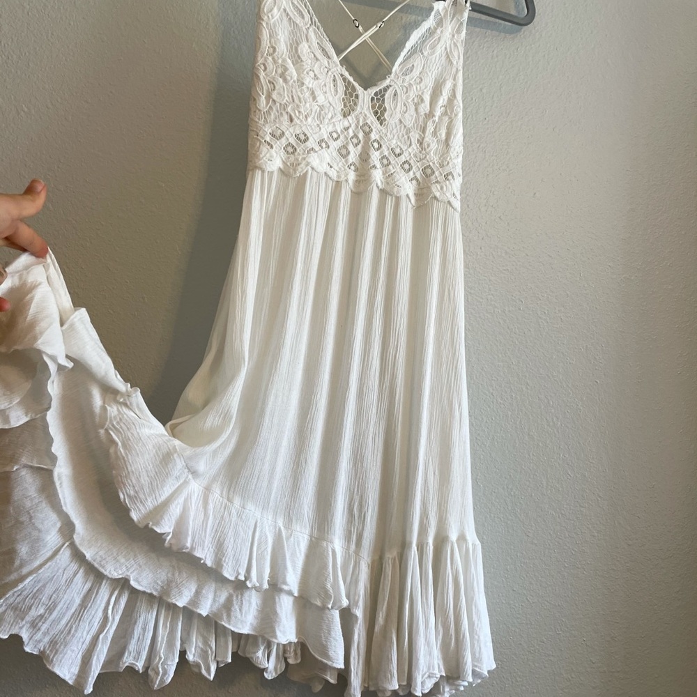 Free People Adella Lace Slip